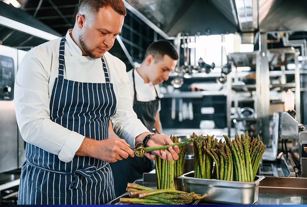 Fresh produce assortment for HoReCa and cruise galleys